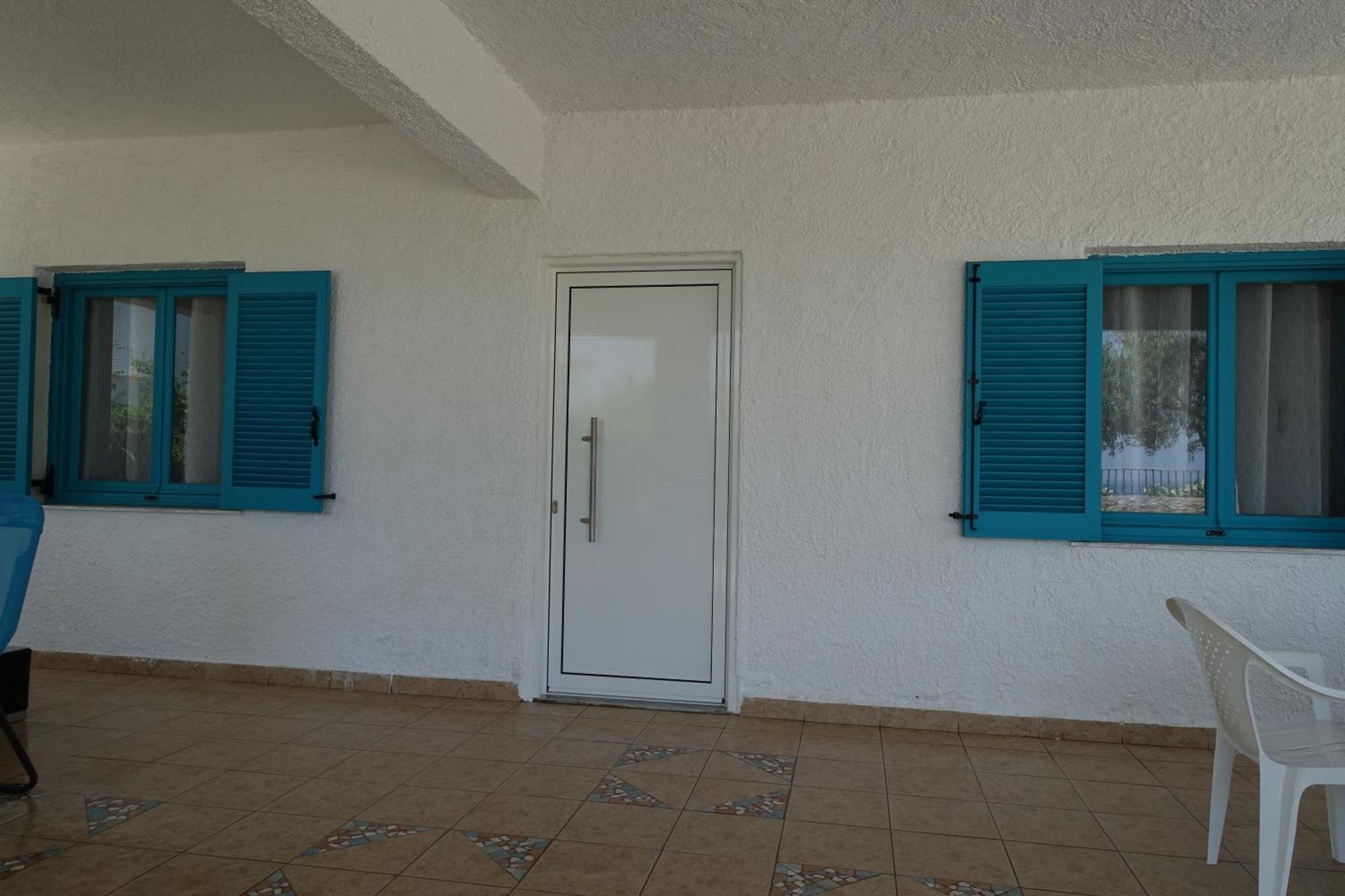 Studio In Villa In Kalloni Direkt Am Meer Buitenkant foto